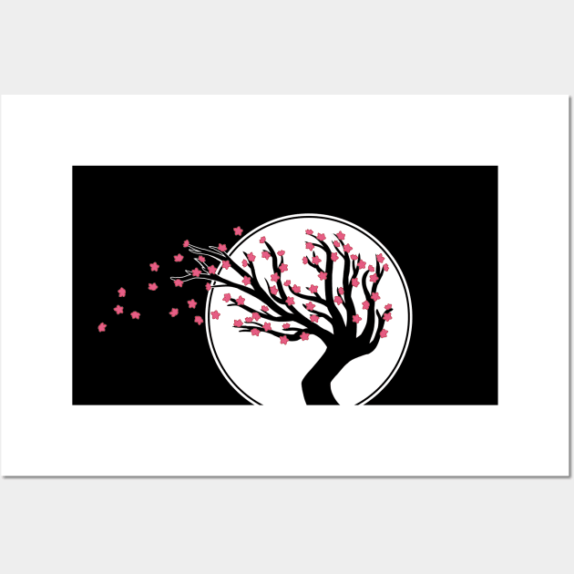 Cherry Blossom Wall Art by TrevorBrenan